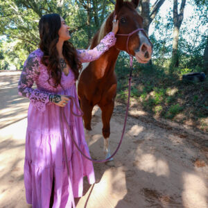 Gretchen w/ Willie
